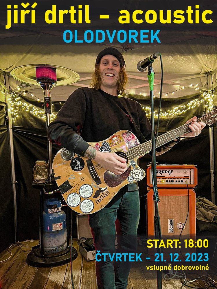 Jiří Drtil Acoustic na OLODVORKU