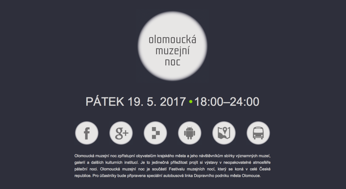 Olomoucká muzejní noc na OLOLODI Kordulka